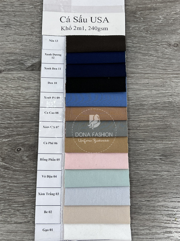 VẢI THUN CÁ SẤU USA