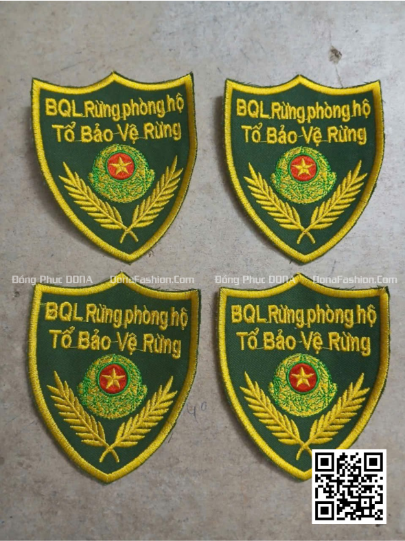 Thêu Logo BQL Rừng