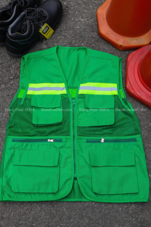 Áo Gile phản quanh xanh két 3K