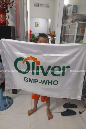 May in cờ công ty Oliver 