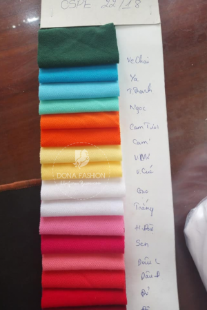 VẢI THUN CÁ SẤU PE 4C