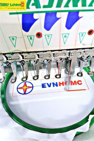 Thêu logo ĐIỆN LỰC EVN