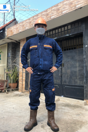 Quần áo Jean thợ hàn J03