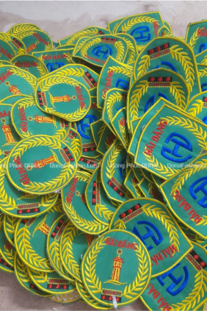 Thêu logo bảo vệ TLG01