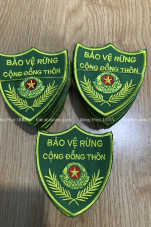 Thêu logo BẢO VỆ RỪNG