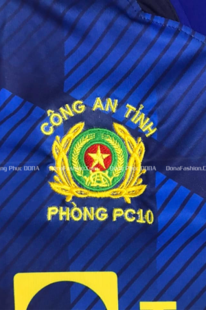 Thêu vi tính logo CÔNG AN