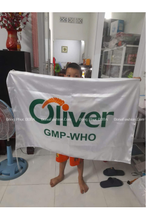 May in cờ công ty Oliver 