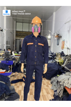 Quần áo jean điện lực J01