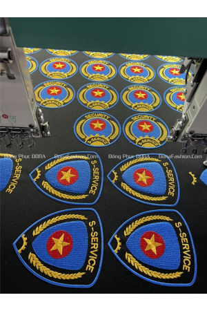Thêu logo bảo vệ TL06